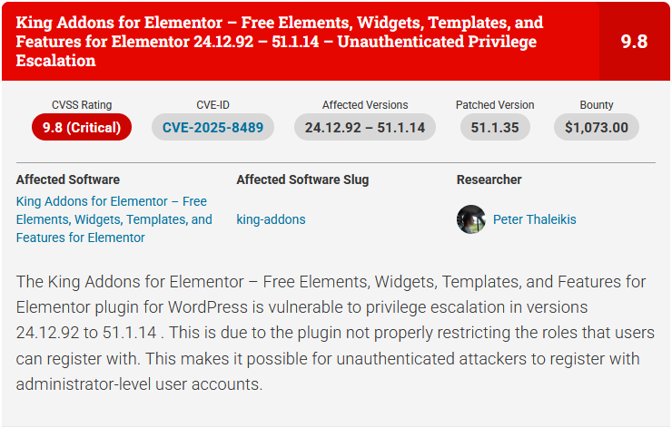 افزونه‌ وردپرس King Addons