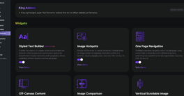 افزونه‌ وردپرس King Addons